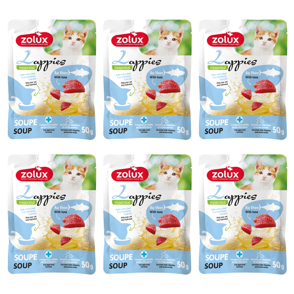 Przysmak dla Kota Lappies Zupa z Tuńczykiem 6x50g ZOLUX